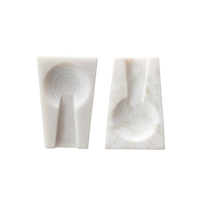 White Marble Spoon Rest