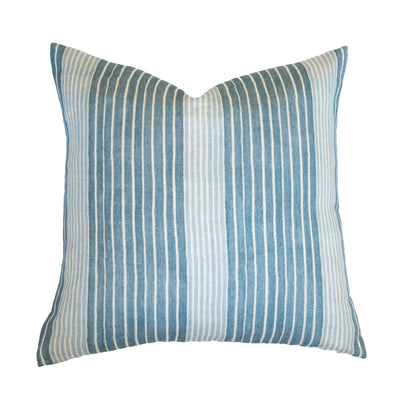 River Stripe Pillow Cover